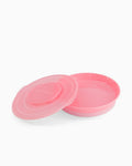Twistshake Plate with Lid - Pink