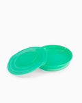 Twistshake Plate with Lid - Green