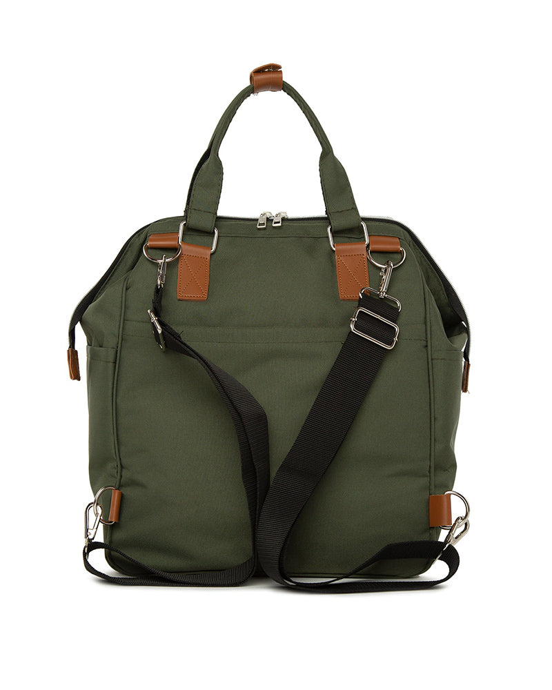 BAGmori Baby Bag Backpack Changing Bag - Khaki