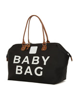 BAGmori Sac à langer Baby Bag Noir