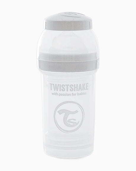 Twistshake Anti-Colic Baby Bottle 180ml 0M+ - White