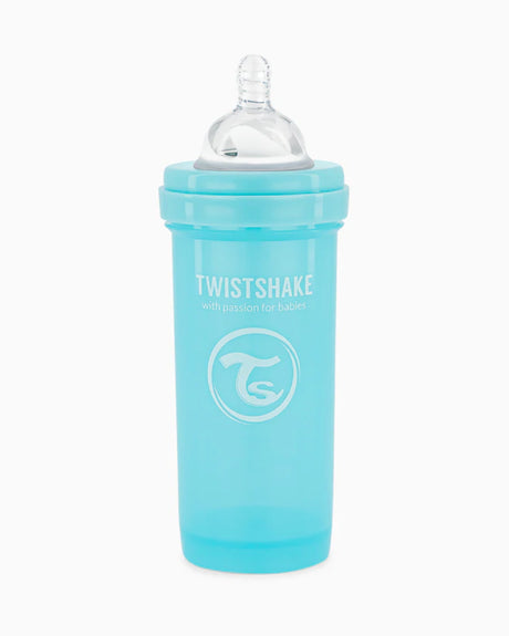 Biberon Anti-Colique Twistshake 260ml 2M+ - Bleu