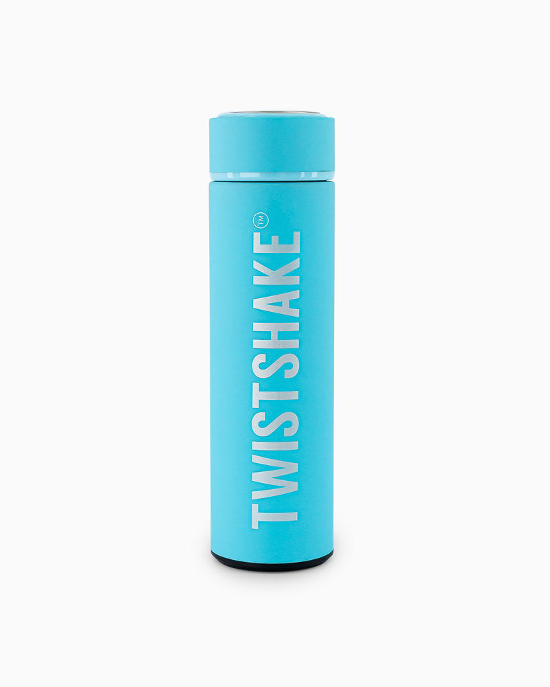 Twistshake 420ml Hot or Cold Insulated Bottle - Blue