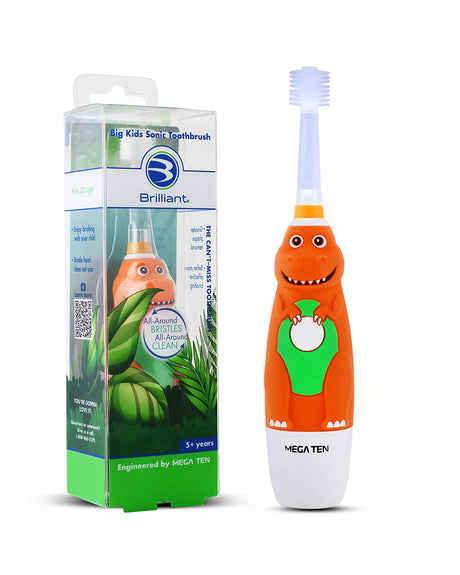 Brilliant Kids Brosse à Dents Sonic 5ans + Dinosaure