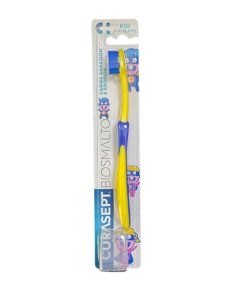 Curasept Brosse à dent Biosmalto 3-6ans - Bleu Marine