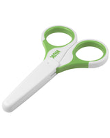 Scissors with NUK case - Green