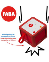 Coque de protection pour conteuse d'histoires FABA - Rouge