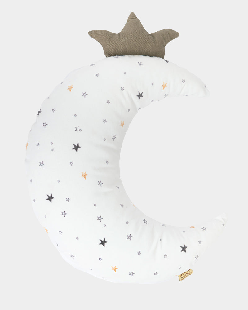 Coussin lune Marron Cocon & Papillon