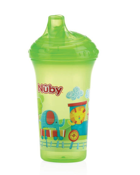 Offre : Gourde Nûby Anti-Goutte à Bec Dur 9M+ 270ml Eléphant = Bol en Bambou Gratuit