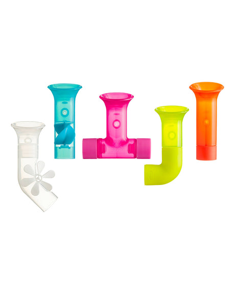 Boon PIPES Ensemble de jouets de bain de construction - Fuchsia