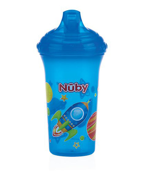 Offre : Gourde Nûby Anti-Goutte à Bec Dur 9M+ 270ml Fusée = Bol Creuse Gratuit