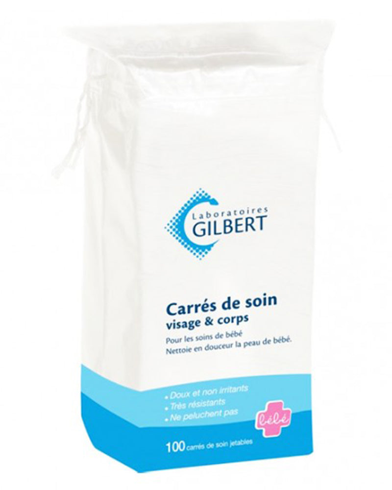 Gilbert Face & Body Care Squares bag of 100