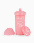 Biberón Infantil Antifugas 360ml Twistshake - Rosa