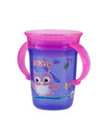 Tasse Nûby avec poignée double 6m+ 240ml - Hibou