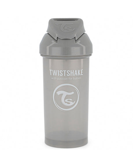 Gourde à Paille Twistshake 360ml - Gris