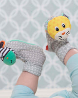 Infantino Foot Rattles 0M+ - Zebra/Tiger