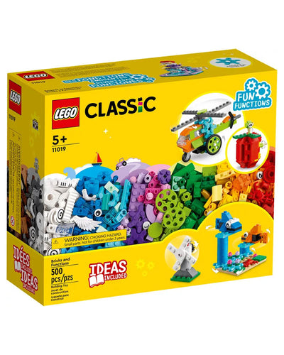 Lego Bricks & More Classic -Briques Et Fonctionnalités- 500 pièces 5A+