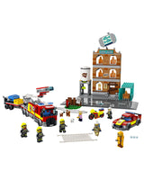 Lego City Pompiers - La Brigade Des Pompiers- 766 pièces 7A+