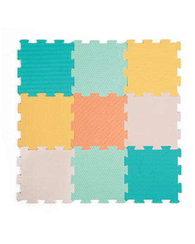 Ludi -Tapis Dalles Unies Pastel 