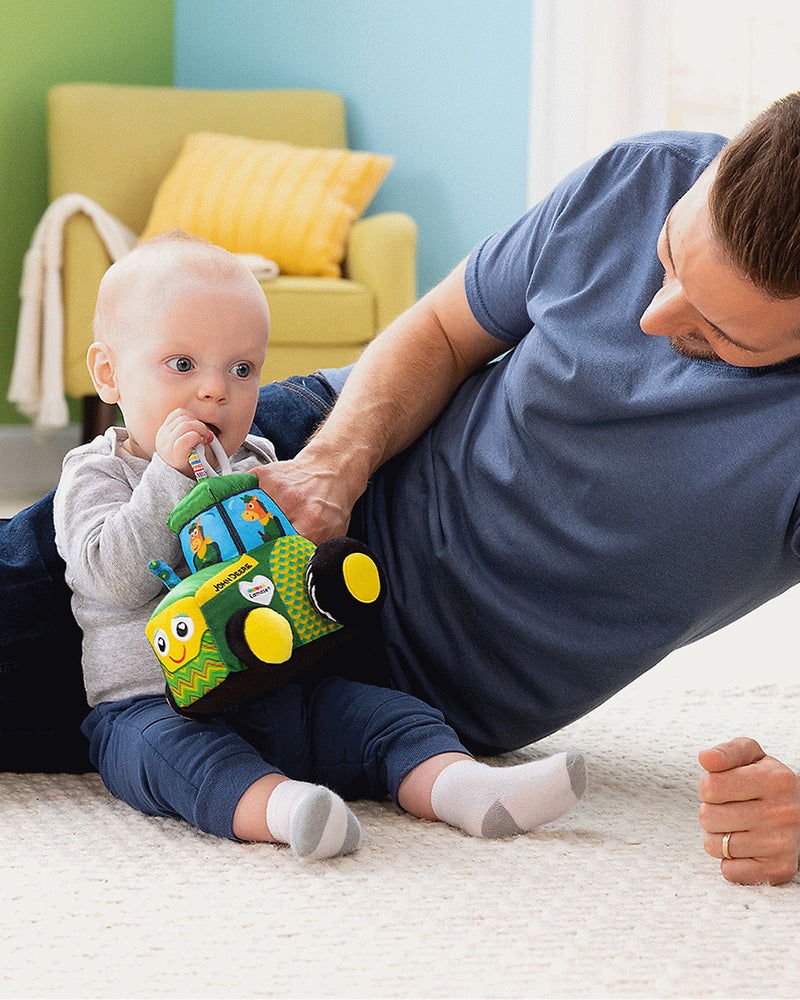 Lamaze John Deere Clip & Go Tracteur 0-24mois