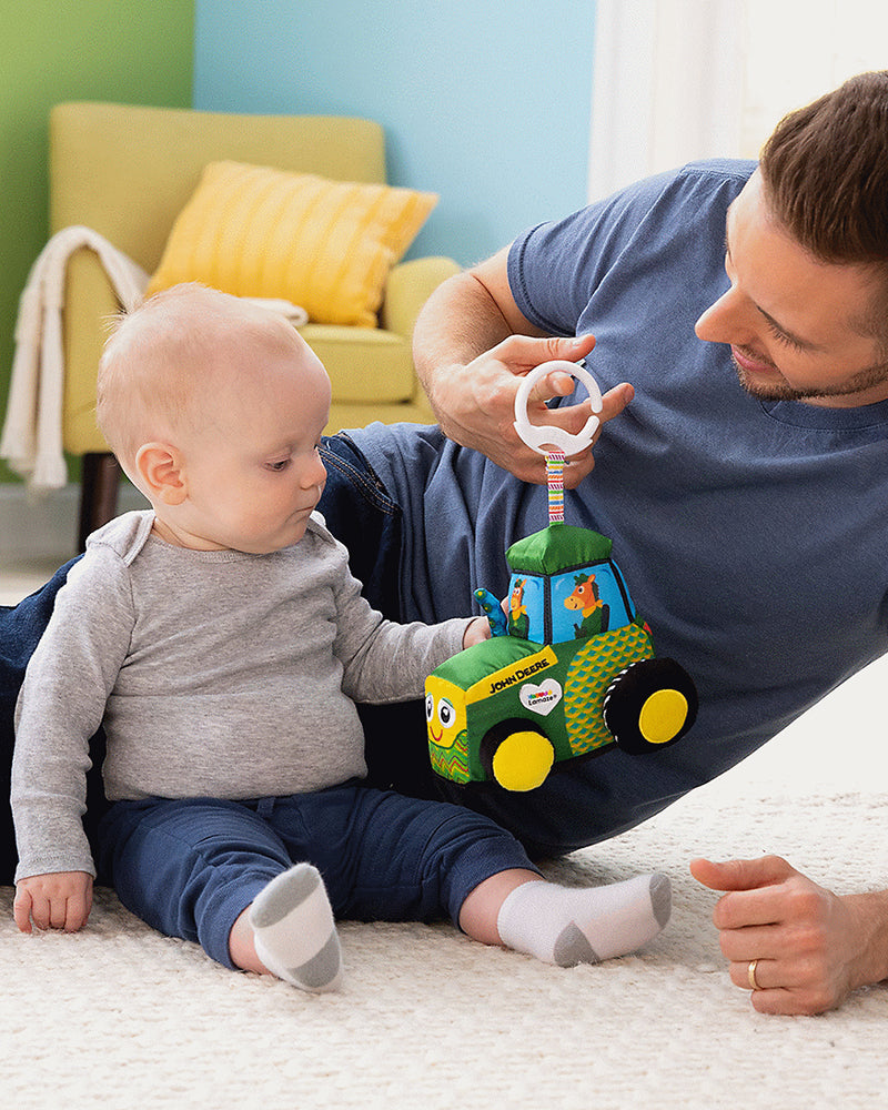 Lamaze John Deere Clip & Go Tracteur 0-24mois