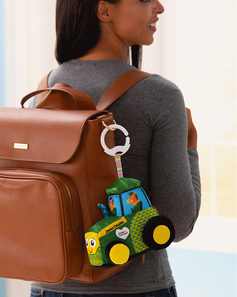 Lamaze John Deere Clip & Go Tracteur 0-24mois