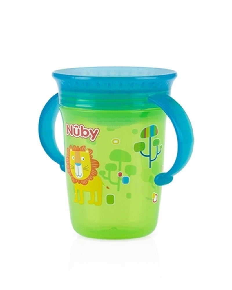 Tasse Nûby avec poignée double 6m+ 240ml -Lion