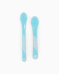 Juego de 2 cucharas de aprendizaje Twistshake - Azul