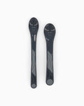 Juego de 2 cucharas de entrenamiento Twistshake - Negras