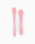 Juego de 2 cucharas de entrenamiento Twistshake - Rosa