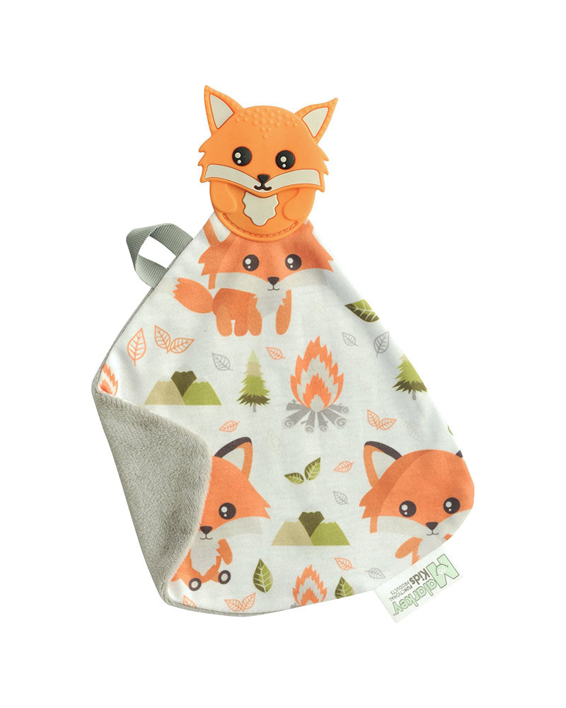 Doudou avec anneau de dentition - Renard