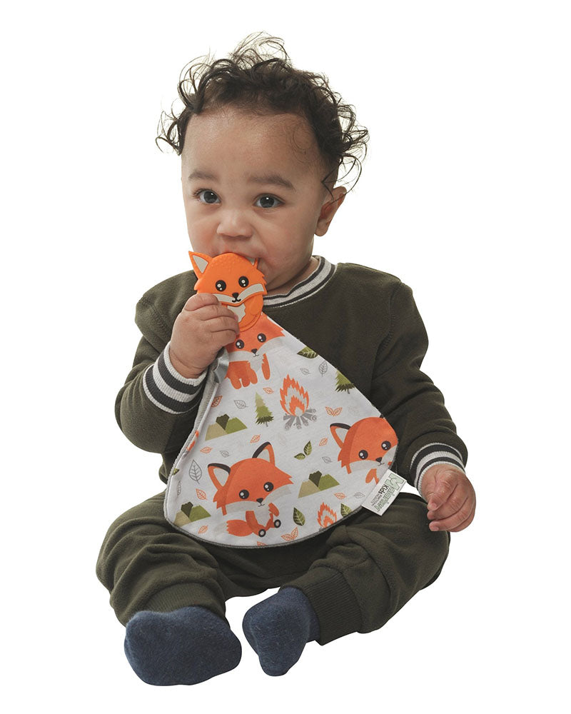Doudou avec anneau de dentition - Renard
