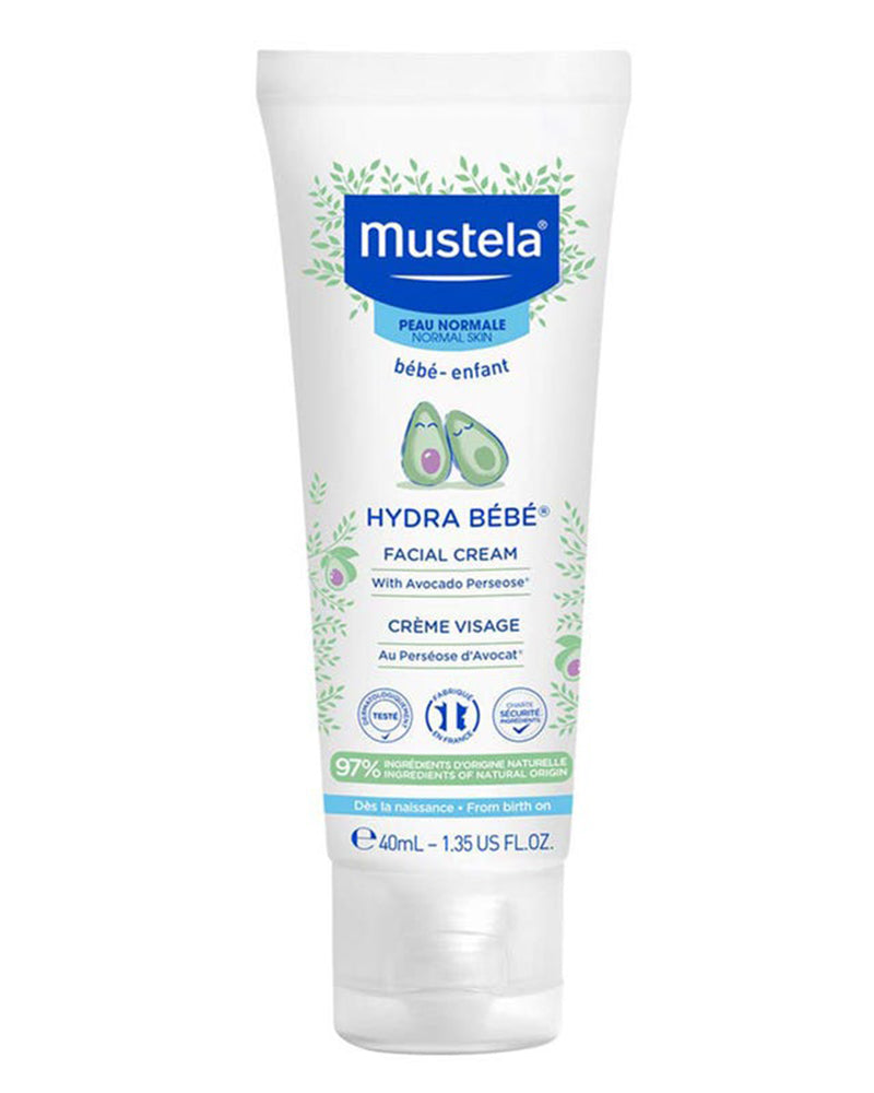 Mustela Hydra Baby Face Cream with Organic Avocado - 40ml