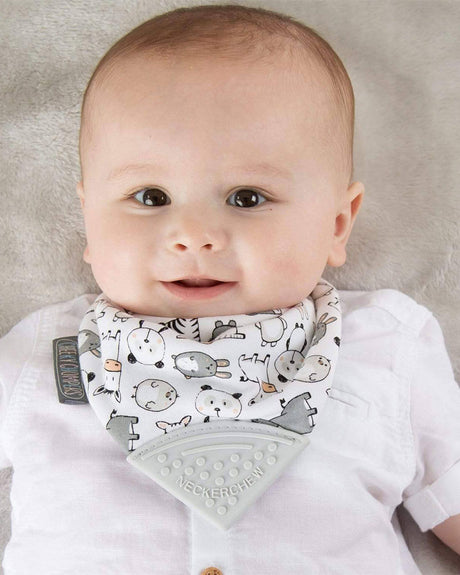 Teething Bib - Panda Pals Neckerchew