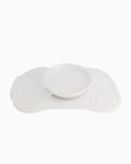 Plateau Click-Mat & Assiette Twistshake - Blanc