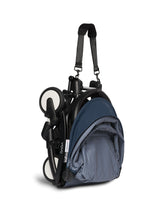 YOYO² Black Chassis Stroller + pack6 - Air France Navy Blue