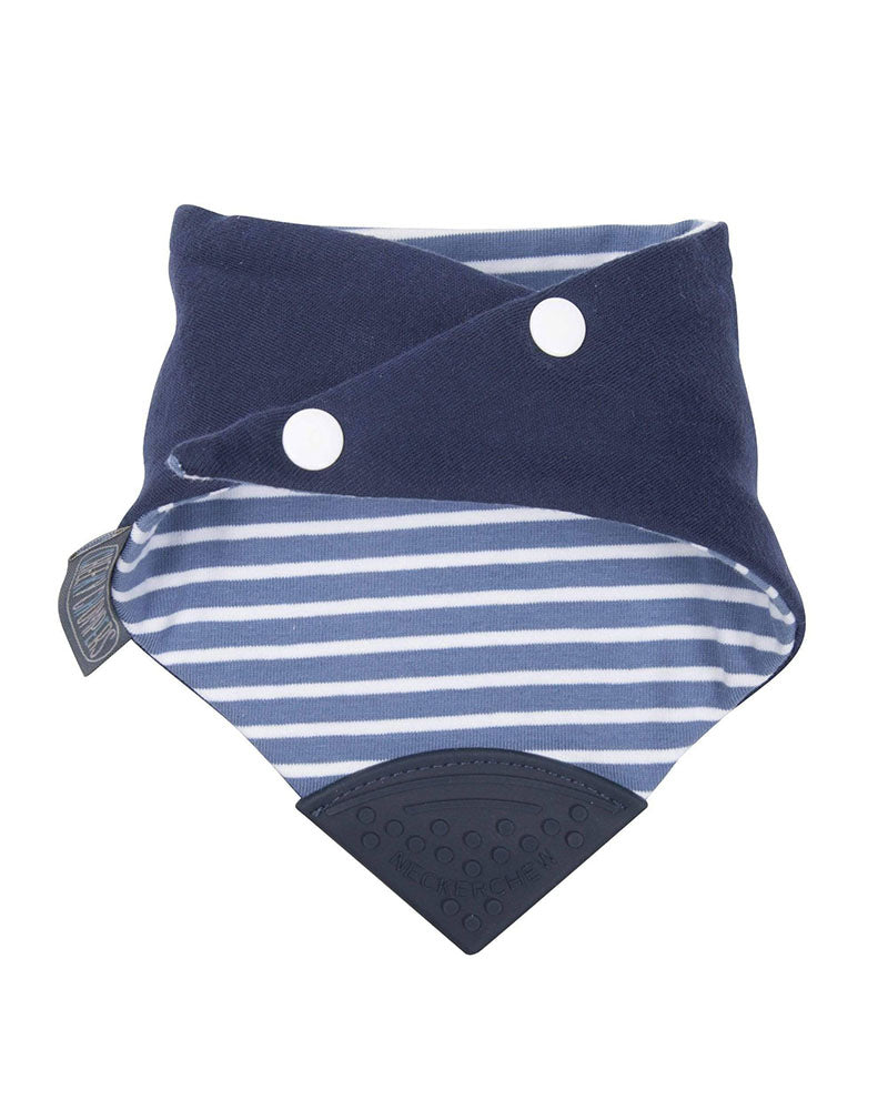 Bavoir de dentition - Preppy Stripes Neckerchew