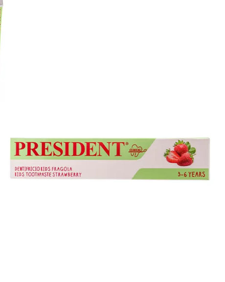 President Kids Toothpaste 3-6 years Strawberry - 50ml