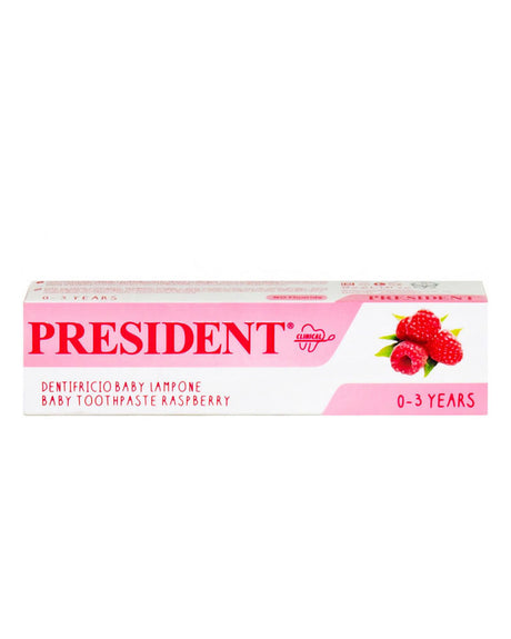 President Dentifrice bébé 0-3ans Framboise