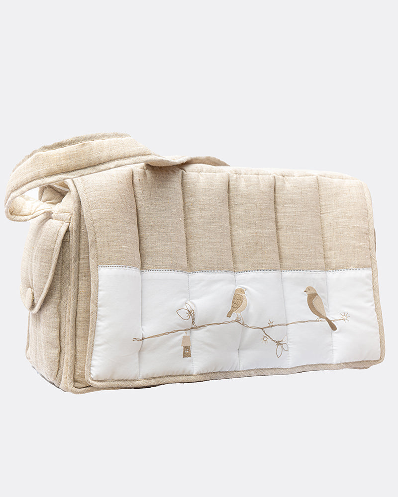 حقيبة أمومة مع حفاضة 2 في 1 طيور - كوكو اند بابيون