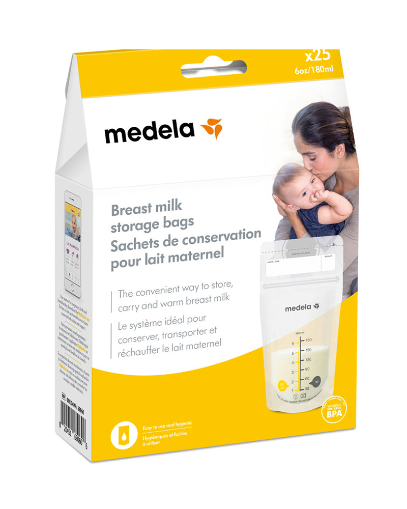 Medela Breast Milk Storage Bags - 25 units