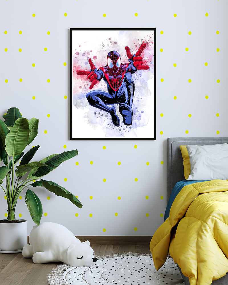 Un Tableau décoratif - Spider Man 1 - Blanc