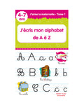 Me encanta el jardín de infantes: escribo mi alfabeto de la A a la Z