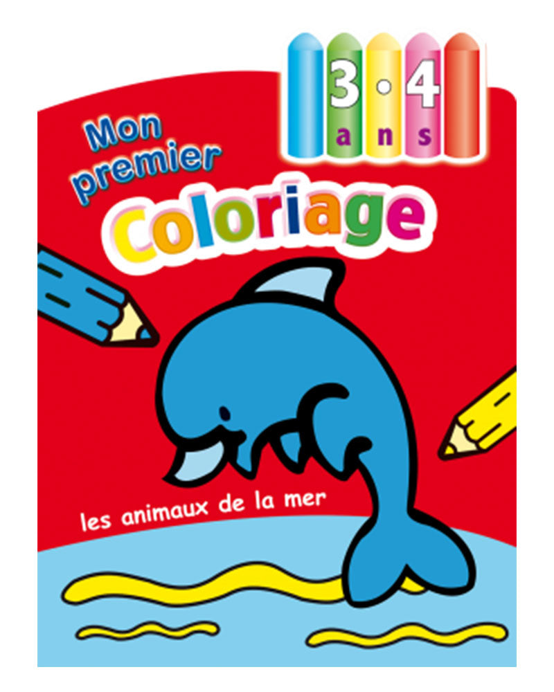 Mon Premier Coloriage - Les Animaux de La Mer