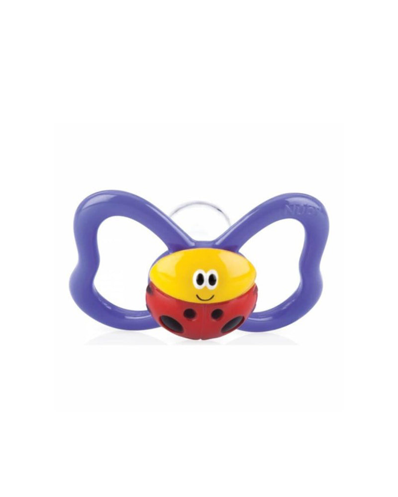 Nûby Silicone Paci-Pals Pacifier - Ladybug