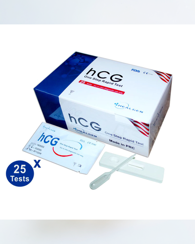 Test de Grossesse HCG HEALGEN- Boite de 25 unités
