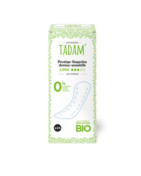 Tadam' Protège-lingeries Dermo-sensitifs - LONG 24 unités