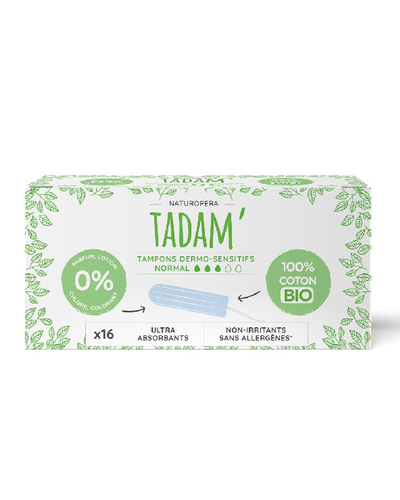 Tadam' Tampons Dermo-sensitifs - Normal 16 unités