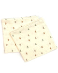 Bambidou Pack of 2 Burp Cloths - Lotus Flower