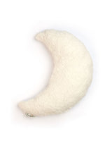 Bambidou Coussin Lune Sherpa - Ivoire